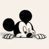 Winking-Mickey-Mouse-Car-Decal-main